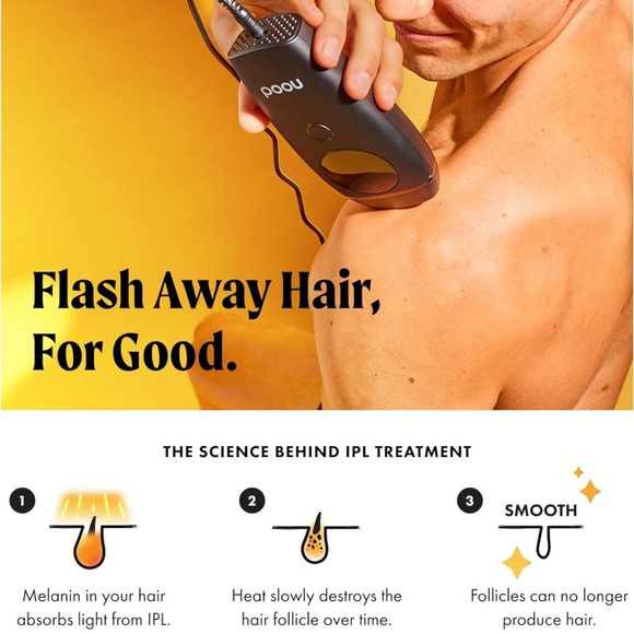 NOOD Bath & Body Newsealed Nood The Flasher 2 Ipl Hair Removal